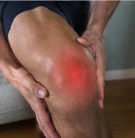 Homme · huile au gingembre après le sport