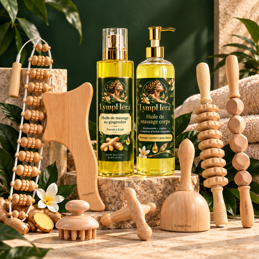 Rituel Signature LympHéra avec kit et deux huiles de massage