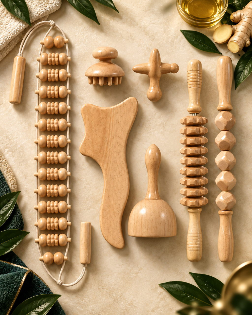 Kit de madérothérapie en bois LympHéra
